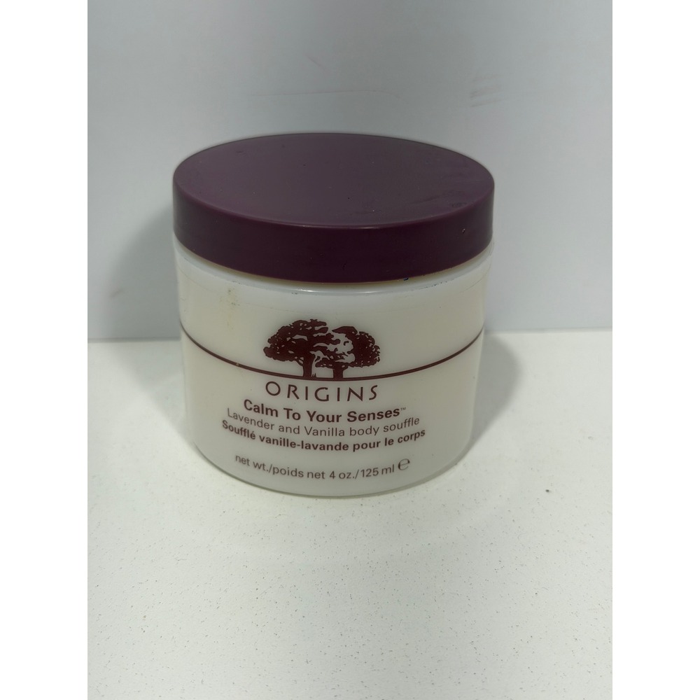 Origins Calm To Your Senses Lavender & Vanilla Body Souffle 4oz Cream RARE find